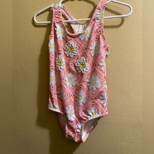 Submarine Pink Floral Swimsuit